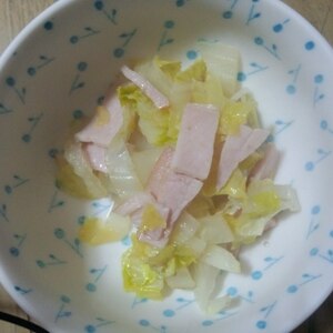 レンジで作る☆白菜ベーコン